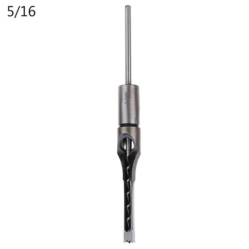 Mũi Khoan Lỗ Hình Vuông 3 / 8 &quot;1 / 2&quot; 3 / 8 &quot;5 / 16&quot; 1 / 4 &quot;HSS Dành Cho Làm Gỗ