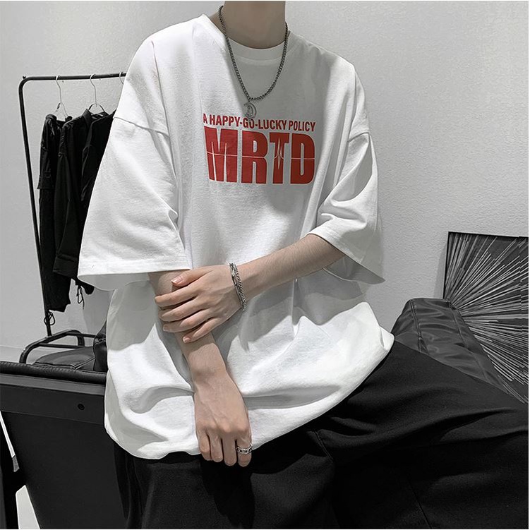 Áo phông nam nữ unisex form rộng MRTD Sanafriend, áo thun tay lỡ oversize mát mềm mịn