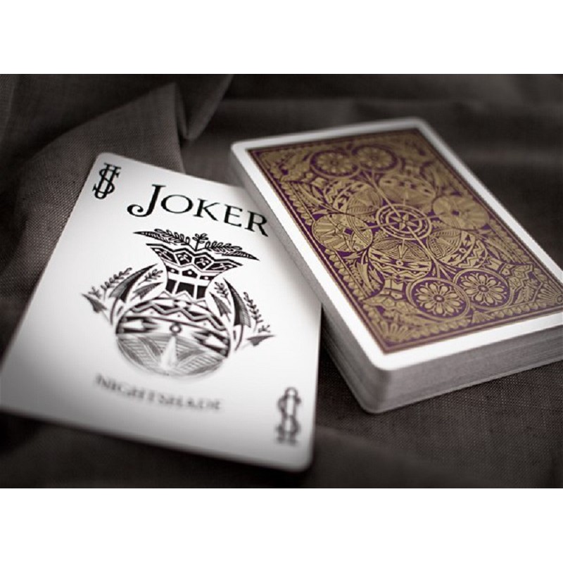 Bicycle Nightshade Playing Cards Club 808 Deck USPCC Poker Magic Card Games Magic Tricks Props