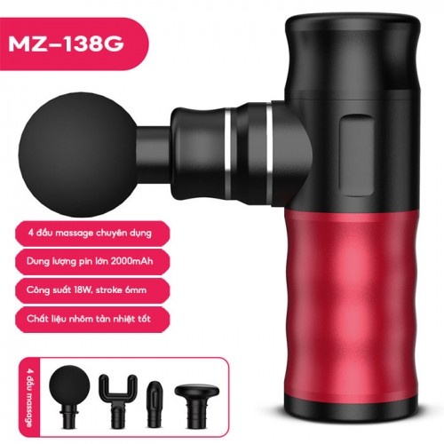 Súng massage cầm tay Mini Ming Zhen MZ-138G - Pin sạc