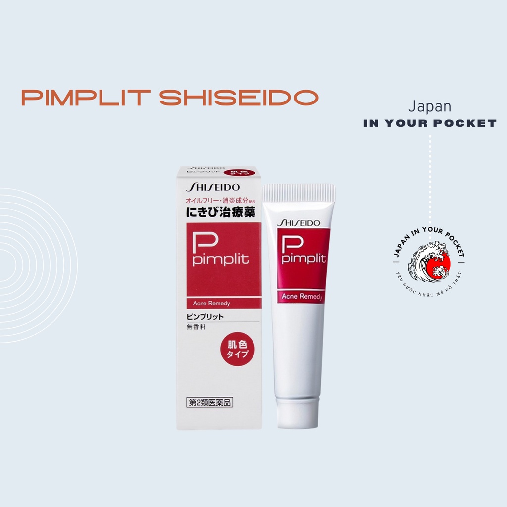 KEM BÔI MỤN PIMPLIT SHISEIDO 18G NHẬT BẢN
