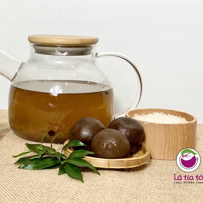 CHANH MUỐI DƯỠNG SINH 4 NĂM - LÁ TÍA TÔ