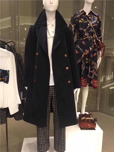 Áo dạ zara dáng dài