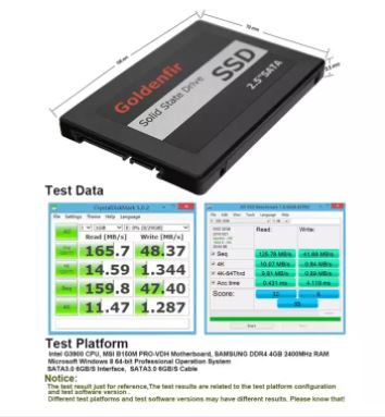 Ổ đĩa cứng SSD SATA 2.5 cho máy tính để bàn máy tính xách tay -SKU-ODCSSD-T