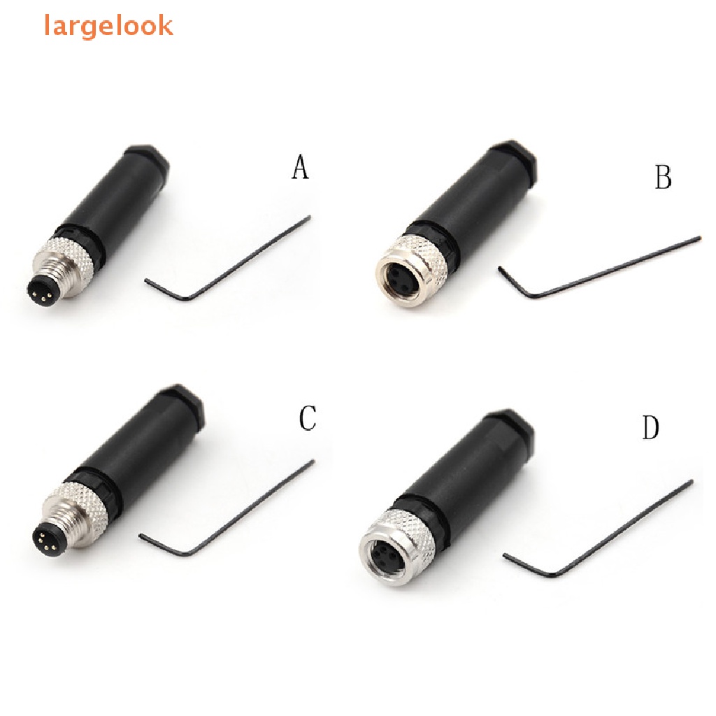 Đầu Nối Cảm Biến M8 Male Female 3 4 Pin Loại A