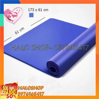 Thảm tập Yoga - Thảm tập gym cao cấp chống trơn trượt - Loại 1 lớp giá rẻ chưa bao gồm túi có tặng kèm dây buộc thảm