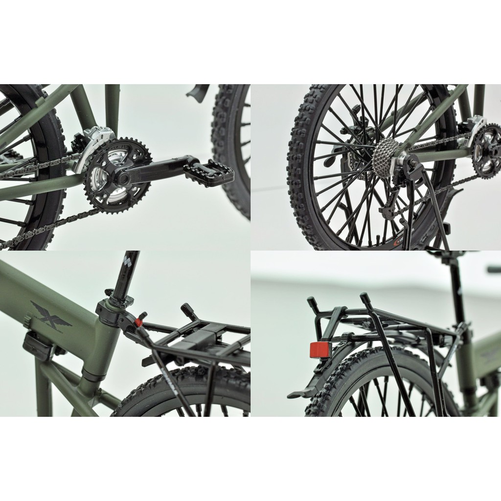 Mô hình Tomytec Little Armory 1/12 (LM003) Folding MTB for Airborne Units Montague Paratrooper [TMT]