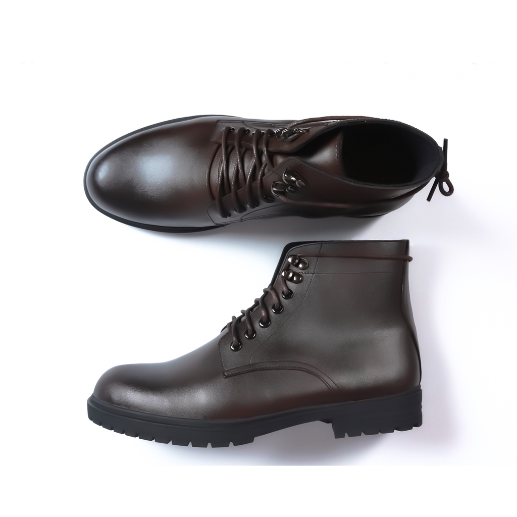 Giày Boots Doc.025 BROWN ⚡ CỰC XỊN ⚡ size 38->43 Sunor Shoes Bảo hành 1 năm