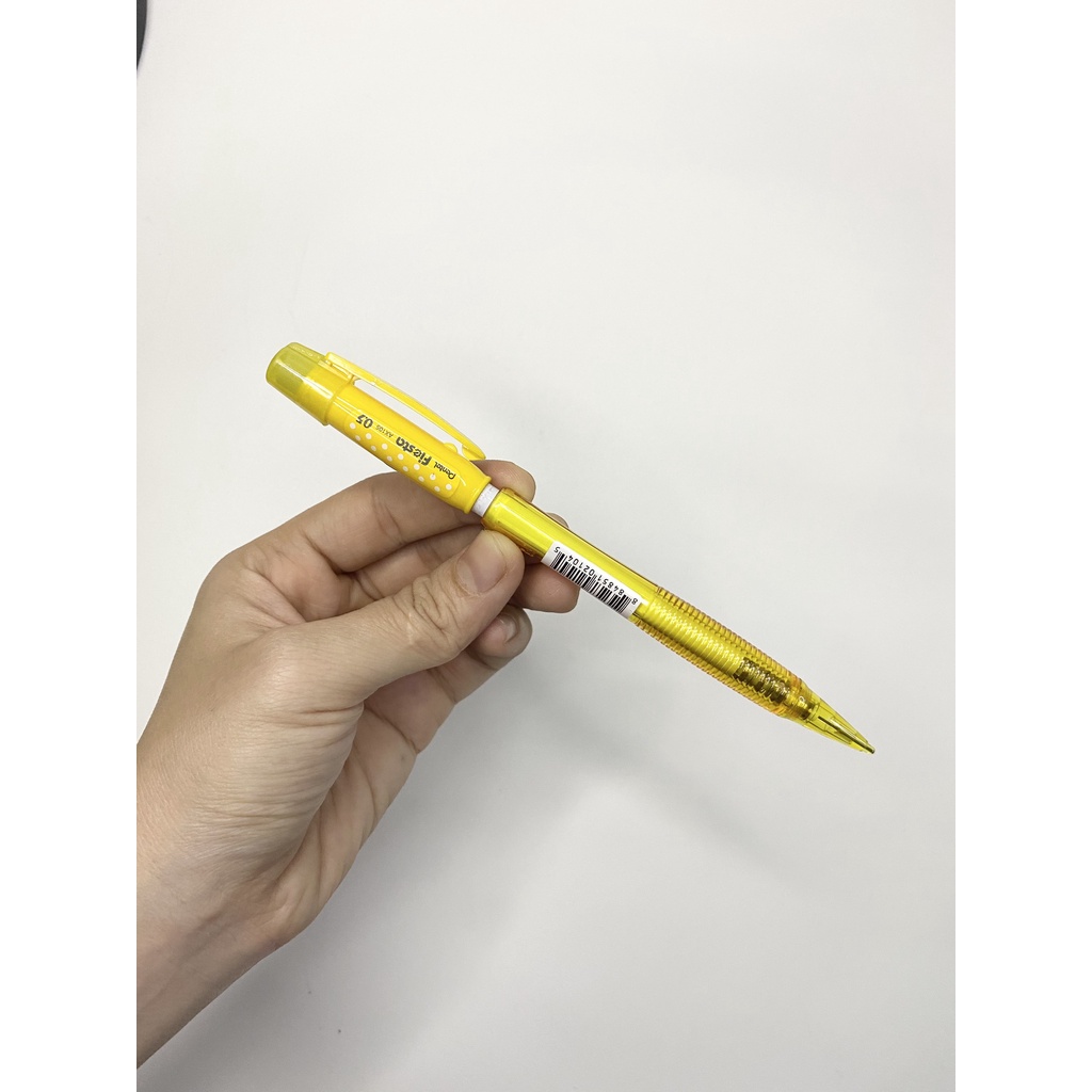 Bút Chì Bấm Pentel AX105 loại tốt (tem trắng) - Ngòi 0.5mm kèm gôm trên đầu bút