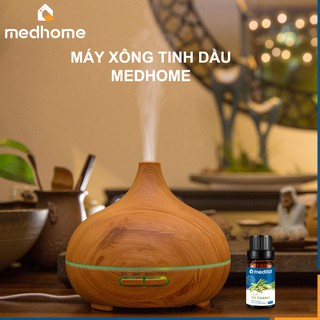 [MỚI] MÁY XÔNG TINH DẦU SIÊU ÂM MEDHOME ELLIP 300ML | MÁY KHUẾCH TÁN TINH DẦU | MÁY TẠO ĐỘ ẨM