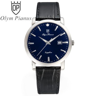 Đồng hồ nam dây da Olym Pianus OP130-06 OP130-06MS-GL xanh