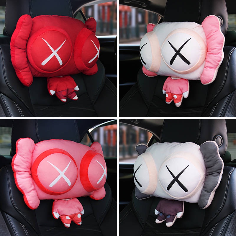 Cozy Cartoon Cute Automotive Headrest Car Neck Pillow Car Pillow Car Seat Headrest Neck Pillow Pillow and Cushion car accessories TBLN