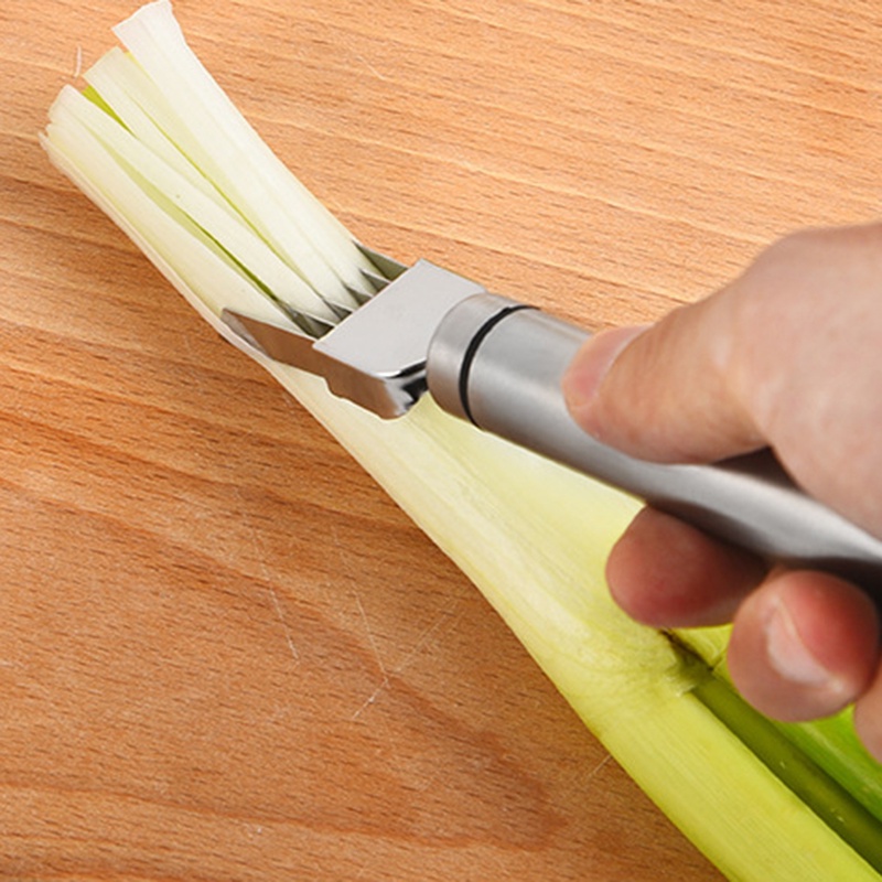 Máy cắt hành tây bằng thép không gỉ Graters Đa chức năng Hành tây Tỏi Cà chua Dao cắt rau củ Máy cắt lát Nhà bếp Tiện ích nấu ăn
