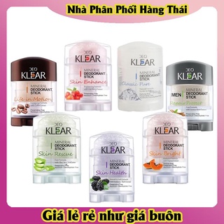 Lăn đá khoáng deo klear mineral deodorant stick - hàng nội địa thái lan