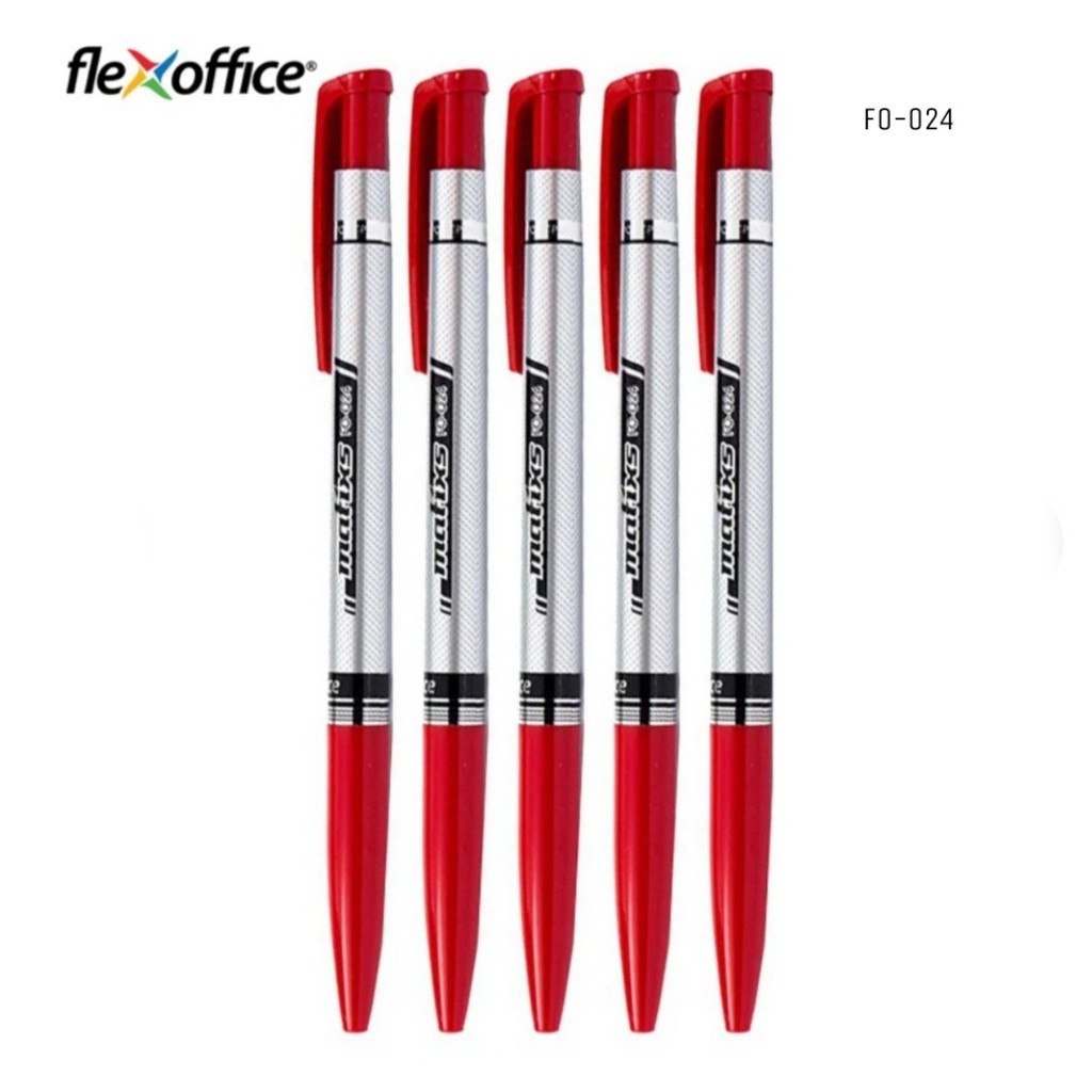 [ Chính hãng ] Bút bi Flexoffice FO-024, nét 0.7mm ( 20 cây / hộp ) hàng có kiểm tra chất lượng và an toàn