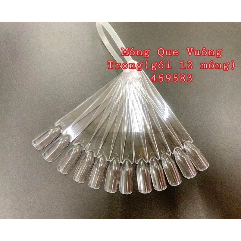 Thanh que - móng que vuông tập vẽ , sơn