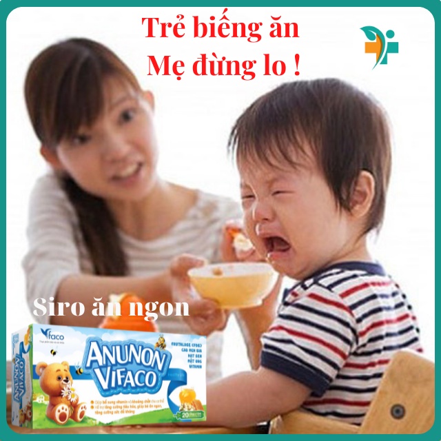 Siro Anunon Vifaco giúp bé ăn ngon miệng, ngủ sâu giấc - NT020