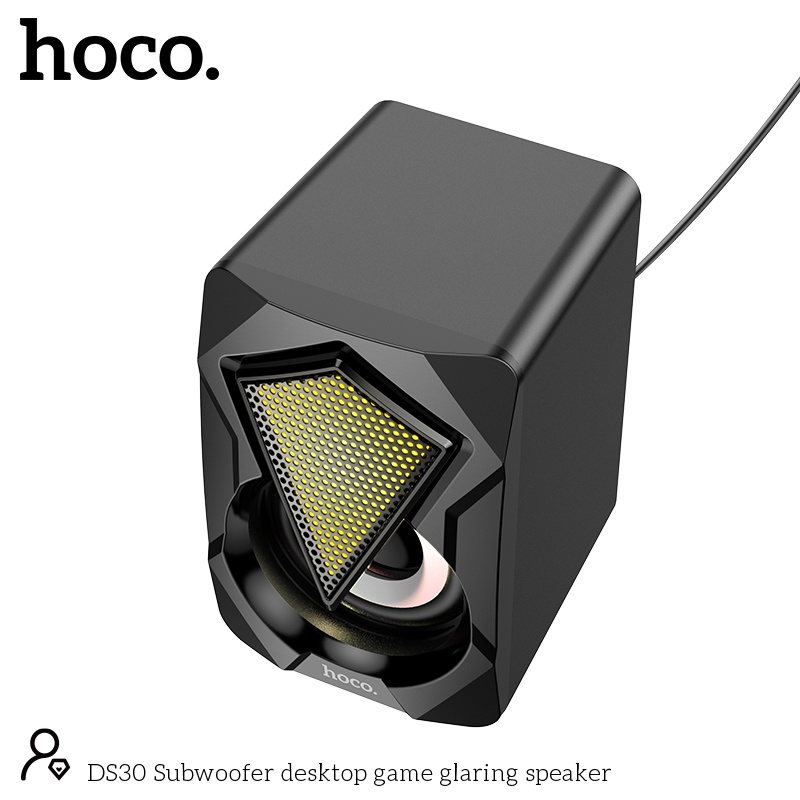 Loa máy tính để bàn mini leb Hoco DS30 công suất lớn âm thanh hay bass khoẻ Bảo hành 1 đổi 1 6 tháng