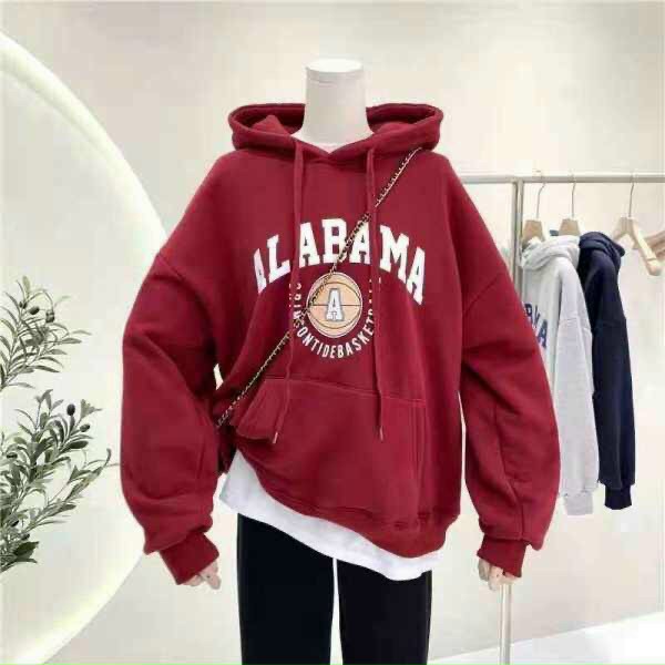 Áo khoác có nón ALABAMA trùm đầu , áo khoác hoodie , áo cặp , áo khoác nam nữ , áo hoodie T-Fashion Shop