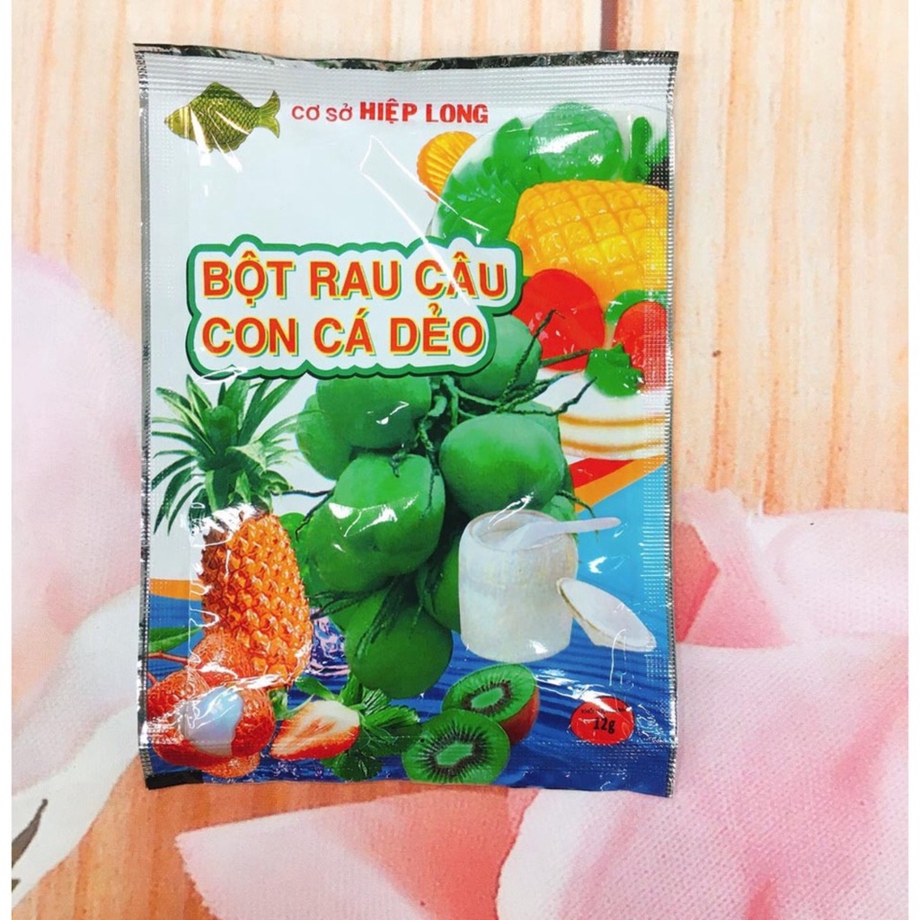 Bột Rau Câu - Bột Rau Câu Con Cá Dẻo - Dùng Làm Thạch . Nhựa Huysun