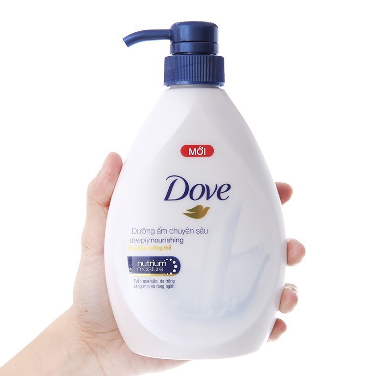 sữa tắm dưỡng thể Dove dưỡng ẩm chuyên sâu 527ml