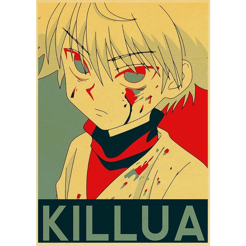 Áp phích hình Anime dán trang trí tường