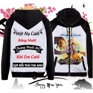 Áo khoác Liên Quân Mobile 1 thư pháp