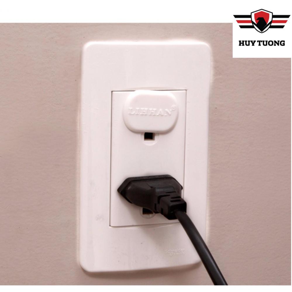 Bộ 10 cái Nắp che ổ cắm an toàn điện dành cho bé ( Việt Nam )-Huy Tưởng
