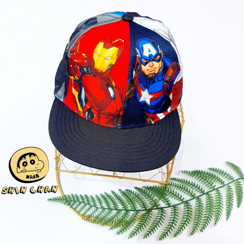 Mũ lưỡi trai bé trai Hiphop H.&.M xuất xịn - Nón Snapback trẻ em cho bé trai - 5 siêu nhân