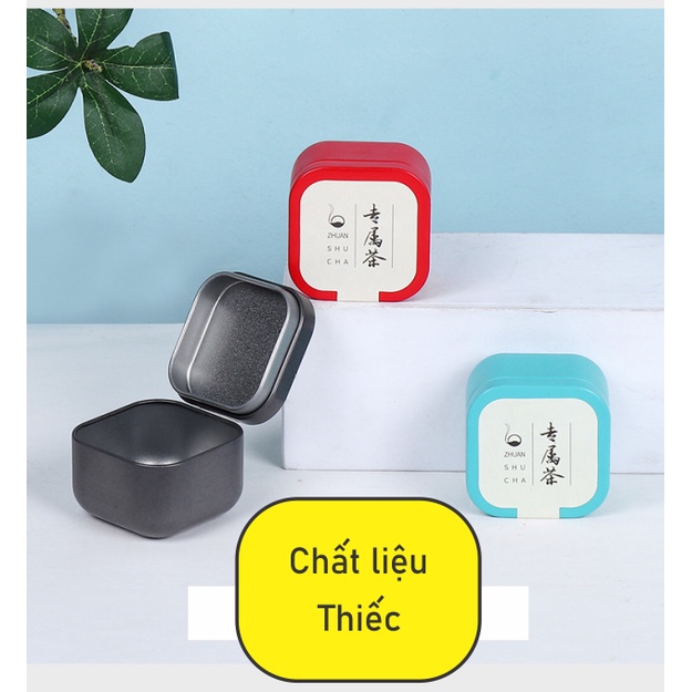 Hộp đựng trà hoa, đồ khô mini nhỏ gọn