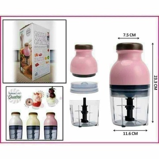 Máy xay OSAKA  cầm tay đa năng xay sinh tố thịt cá rau củ  nắp nâu nhựa hàng cao cấp MXCT002