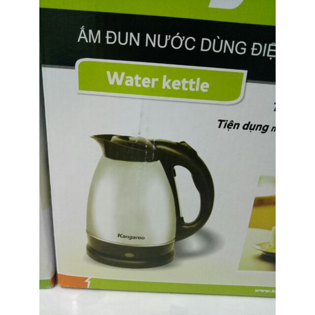 Freeship Bình đun nước kangaroo KG 336 1.5L chính hãng