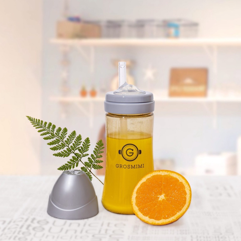 Bộ phụ kiện thay thế bình tập uống Grosmimi Replacement Straw Stage 1 , Stage 2
