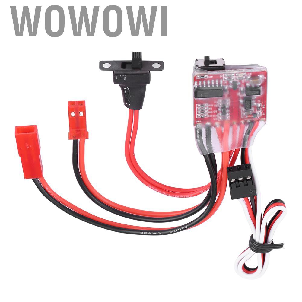 Công Tắc Điều Khiển Chổi Than 30a Esc Cho Xe Điều Khiển Từ Xa Tỉ Lệ 1 / 10