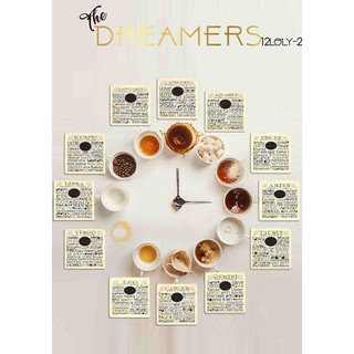 Combo 12 miếng lót ly cung hoàng đạo (zodiac)