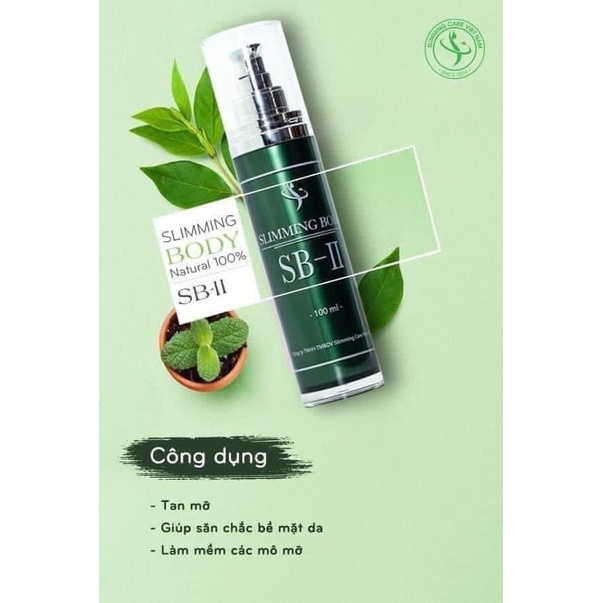 Tinh dầu Slimming Body ủ nóng thải mỡ, tan mỡ bụng lọ 100ml - CO145