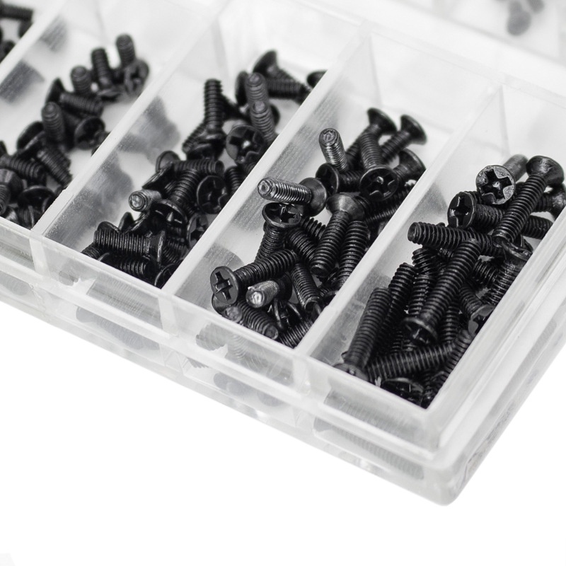 Set 500 ốc vít mini 18 loại dùng sửa chữa máy tính / laptop / đồng hồ đa năng