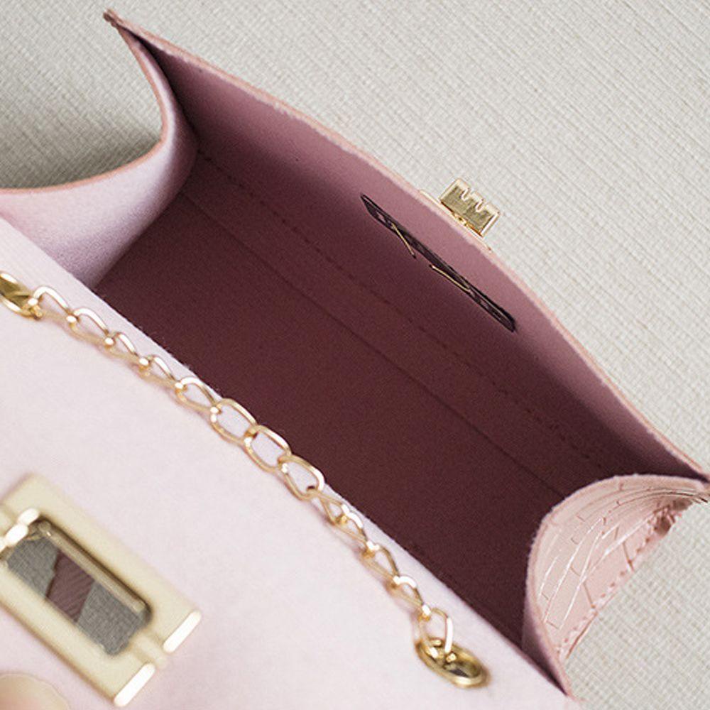 LILYES Túi Đeo Chéo Da PU Thời Trang Hàn Cho Nữ