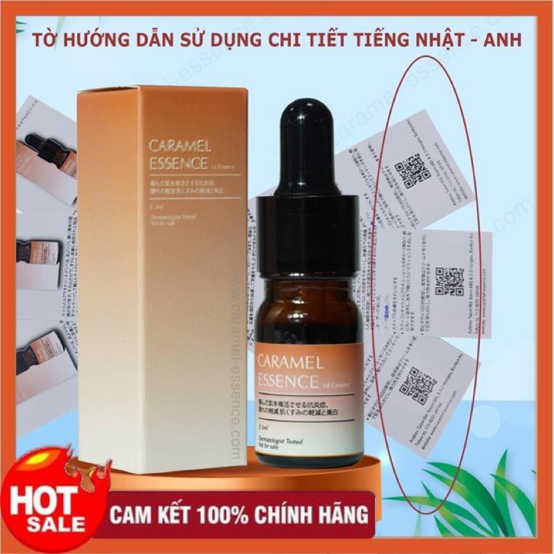 [MUA 2 TăNG 1]Serum Caramel Essence Nhật Bản .Tinh chất NGỪA MỤN - XOÁ THÂM detox CARAMEL 5ml