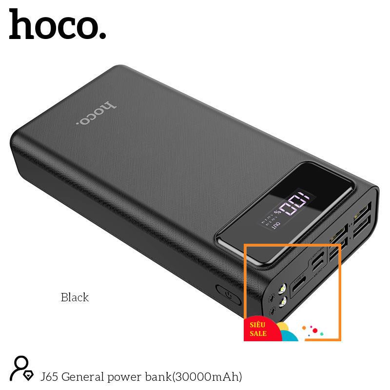 Sạc dự phòng 30000mah 40000mah chính hãng Hoco J65 dung lượng lớn tiện lợi sự dụng