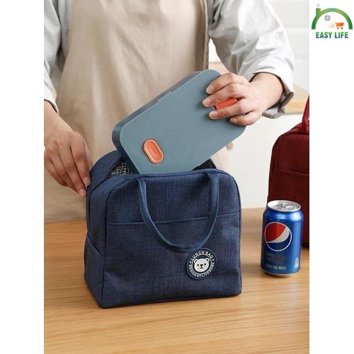 Túi Đựng Hộp Cơm Văn Phòng Giữ Nhiệt LUNCHBAG [Hình Gấu]