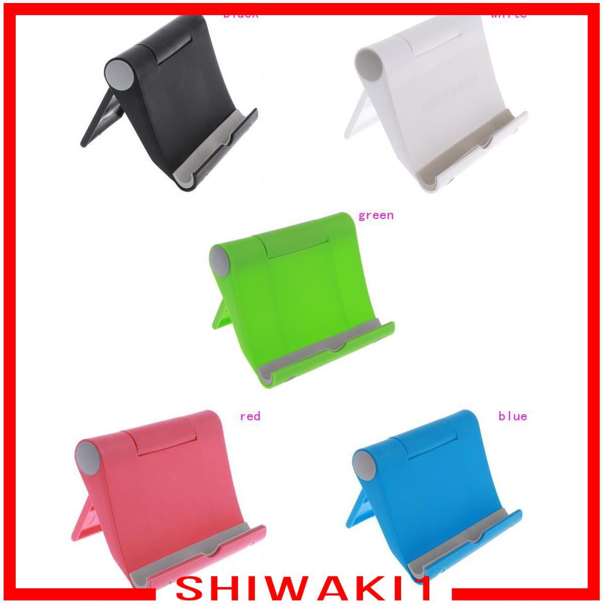 [SHIWAKI1] Universal Foldable Cell Phone Desk Stand Holder Mount Cradle Phone Tablet