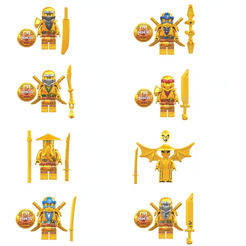 Đồ chơi khối Ninja lắp ráp đồ chơi giáo dục cho bạn bè trẻ em