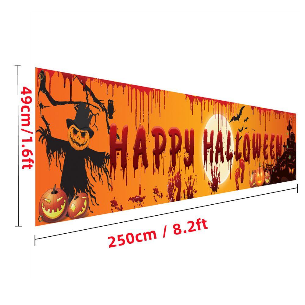 Dây Cờ Treo Trang Trí Halloween Cỡ Lớn 250cm / 8.2Ft