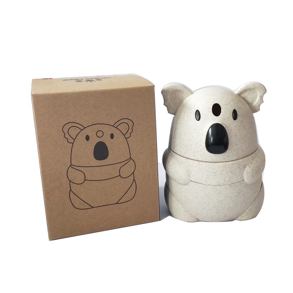 [Giá Hủy Diệt] Hộp Đựng Tăm Hình Con Gấu Dễ Thương Có Nút Bật Tự Động, Lọ Đựng Tăm Xỉa Răng Con Gấu Thông Minh - MS1099