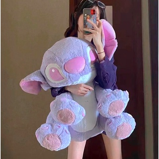 Thú nhồi bông hình stitch màu tím dễ thương cho bé