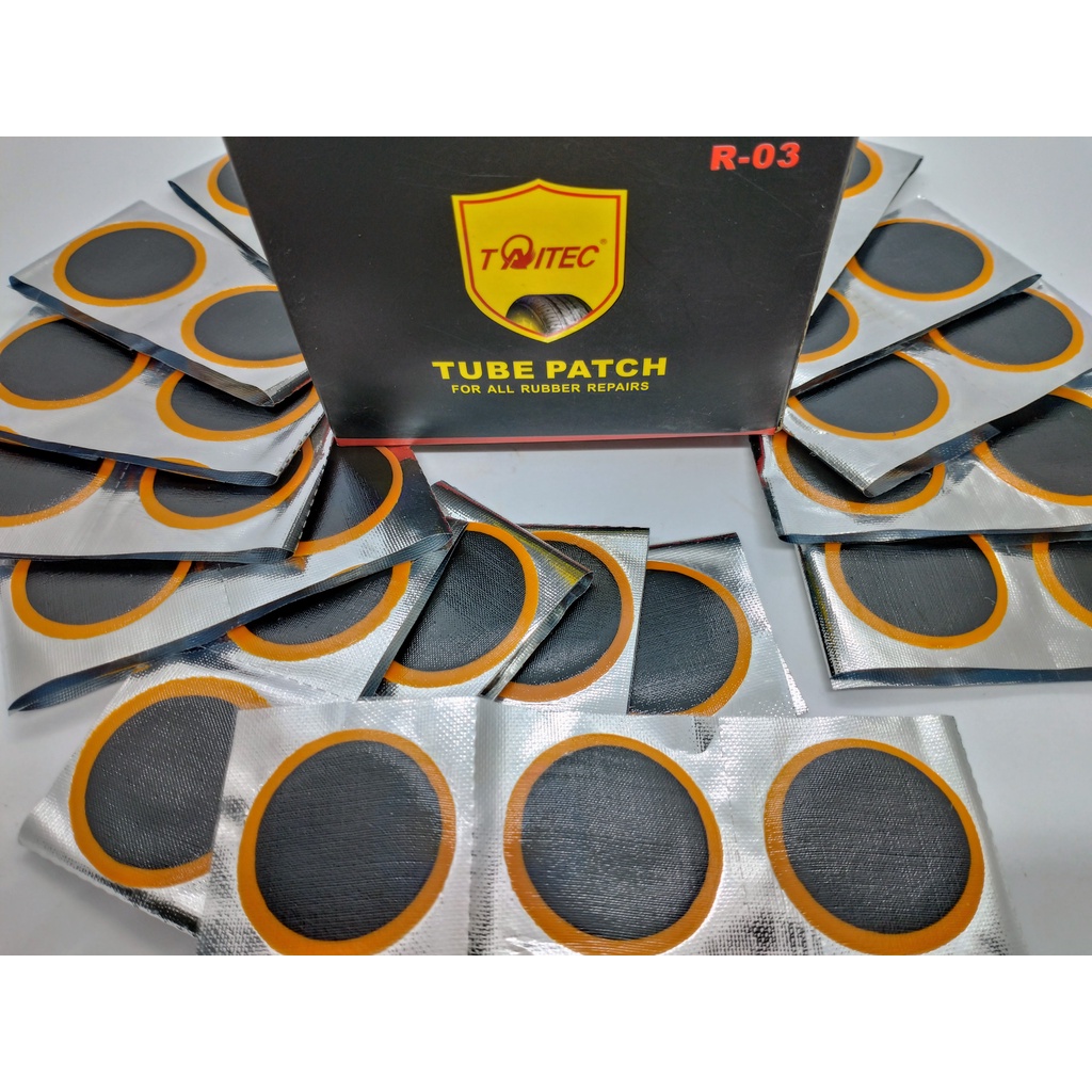 90 Miếng vá Săm, Vá Lốp, Vá Vỏ,Vá ruột, Vá đa năng - Kích thước 40mm dành cho Ôtô, Xe Máy-R-03