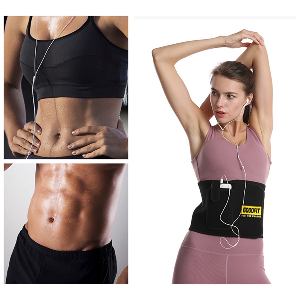 Đai lưng tập gym, đai giảm mỡ bụng GoodFit GF724WS