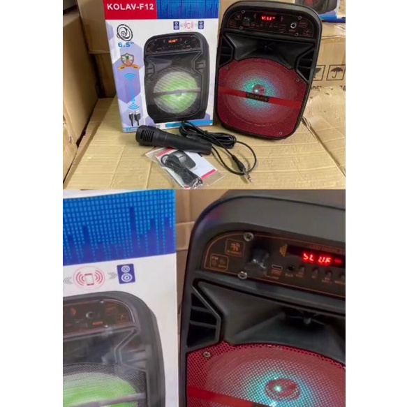 Tặng   2 mic karaoke  âm thanh  lớn   Loa Kẹo Kéo Karaoke Bluetooth Mini