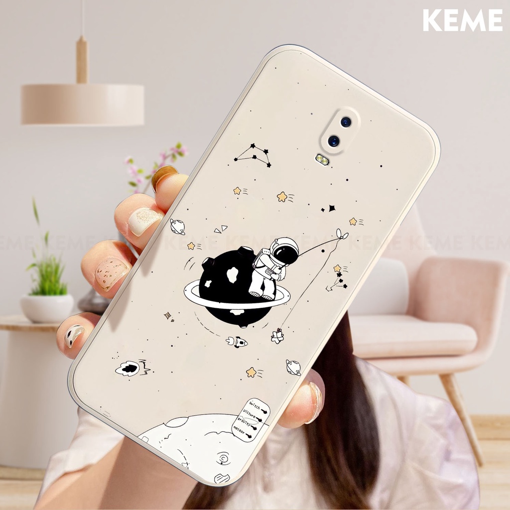 Ốp lưng Oppo R17 in hình nhà phi hành gia cute dễ thương